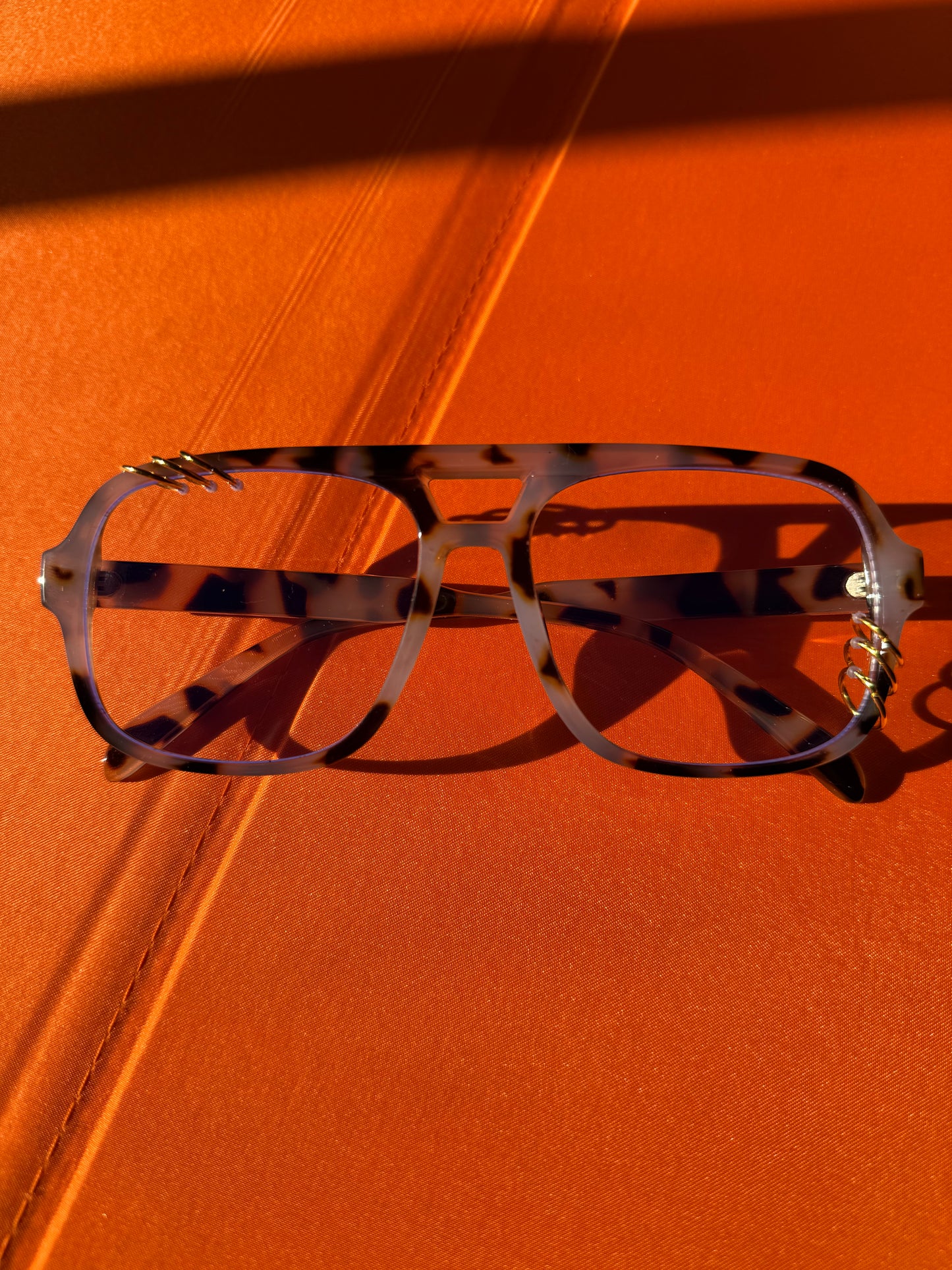 Grey Tortoise Blue Light Aviator *RESTOCK*