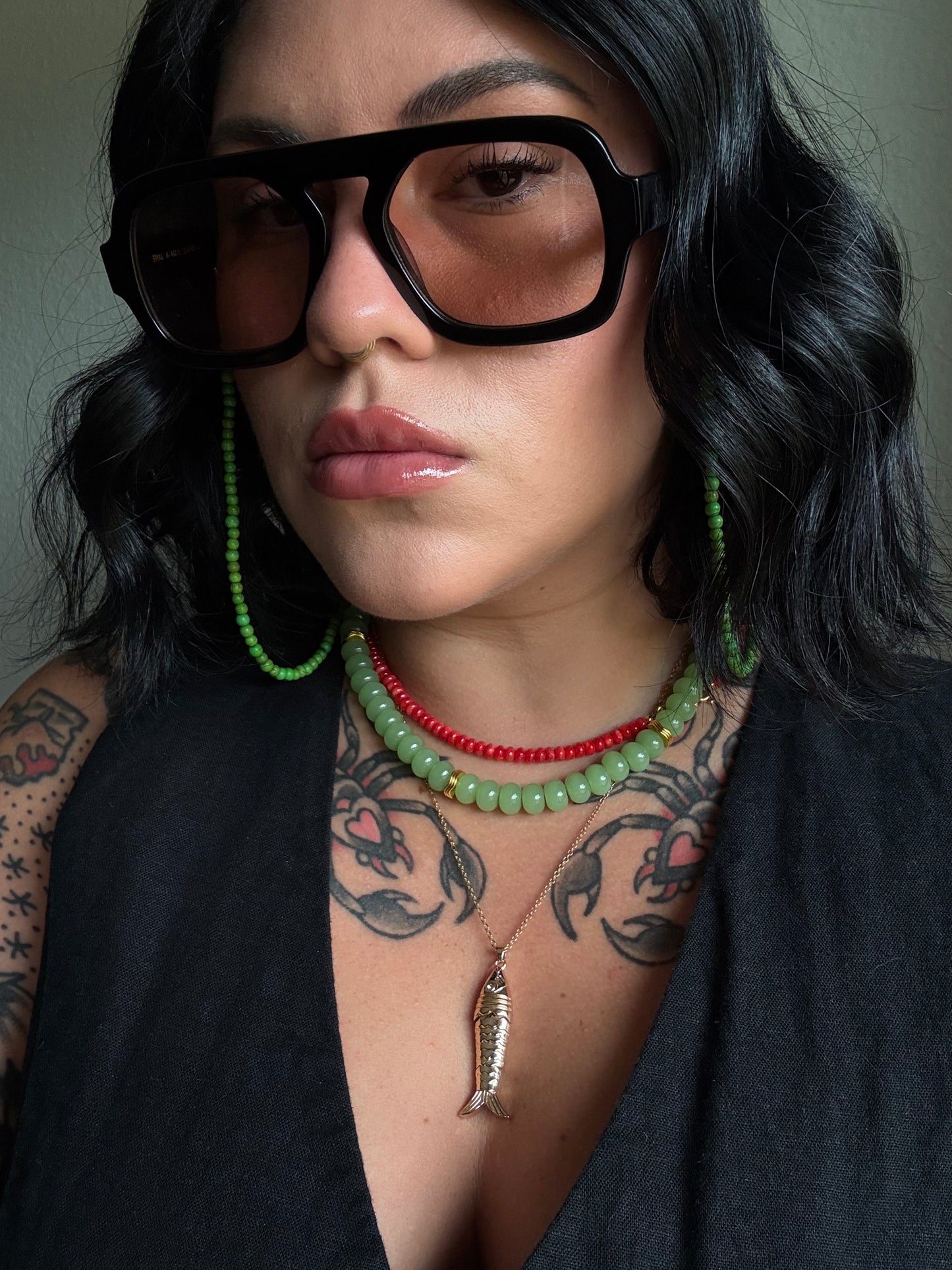 Sour Apple Sunglasses Chain