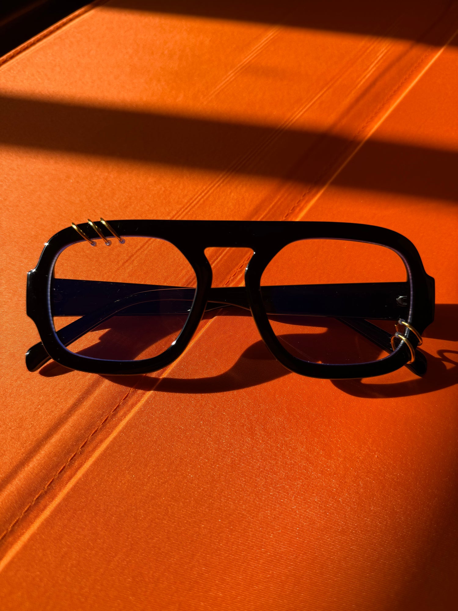 Pierced Blue Light Glasses