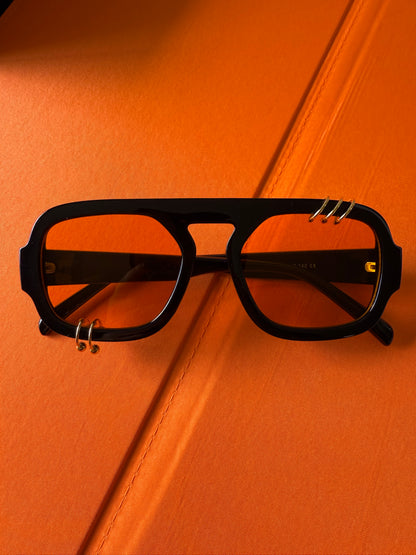 Black & Orange Keyhole *RESTOCK*