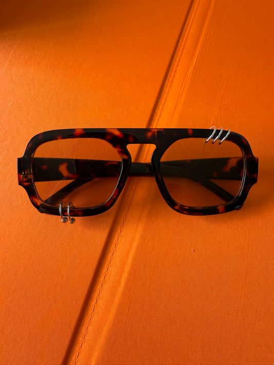 Tortoise & Tan w/ Silver