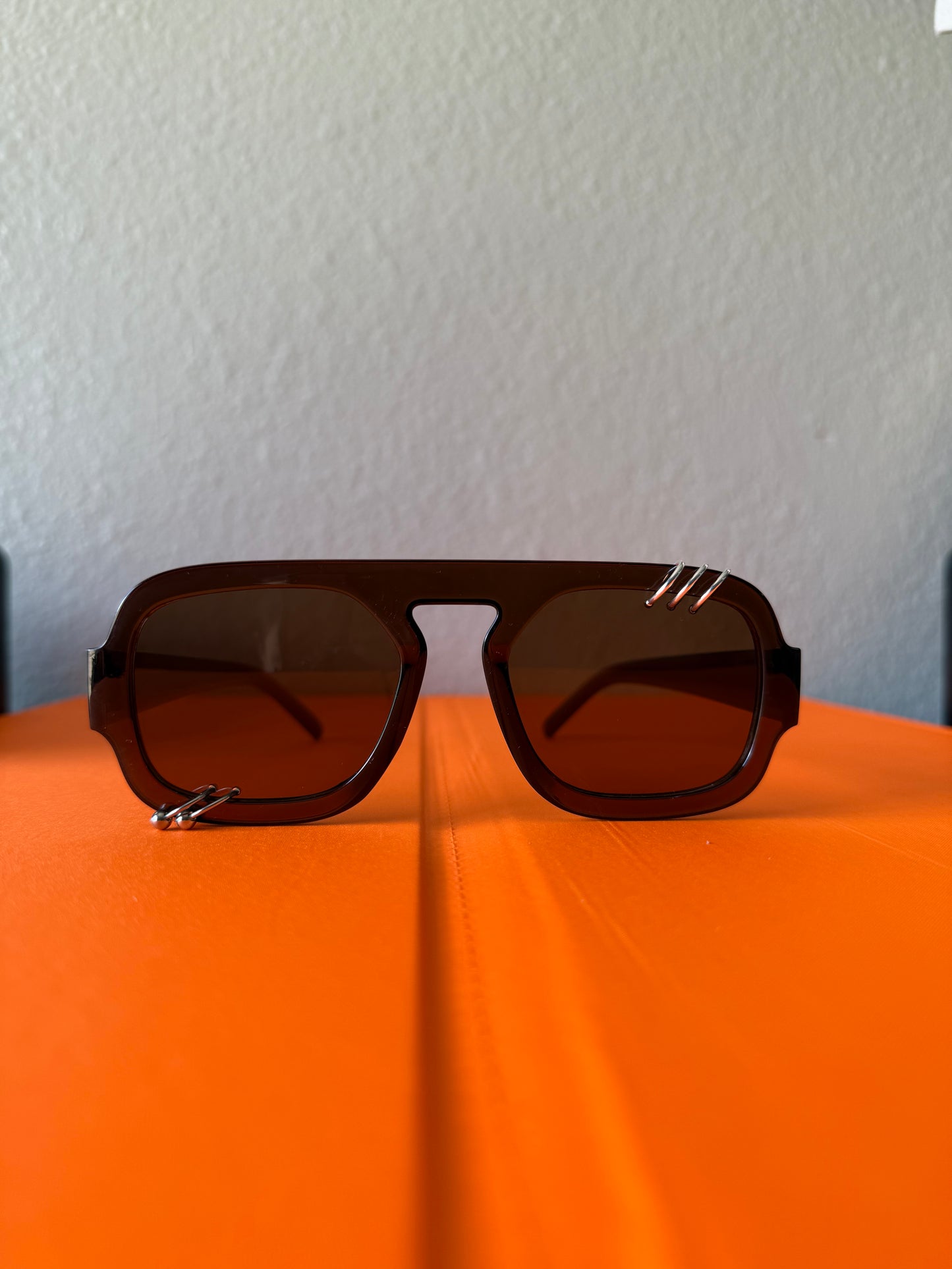 Brown on Brown w/ Silver *RESTOCK*