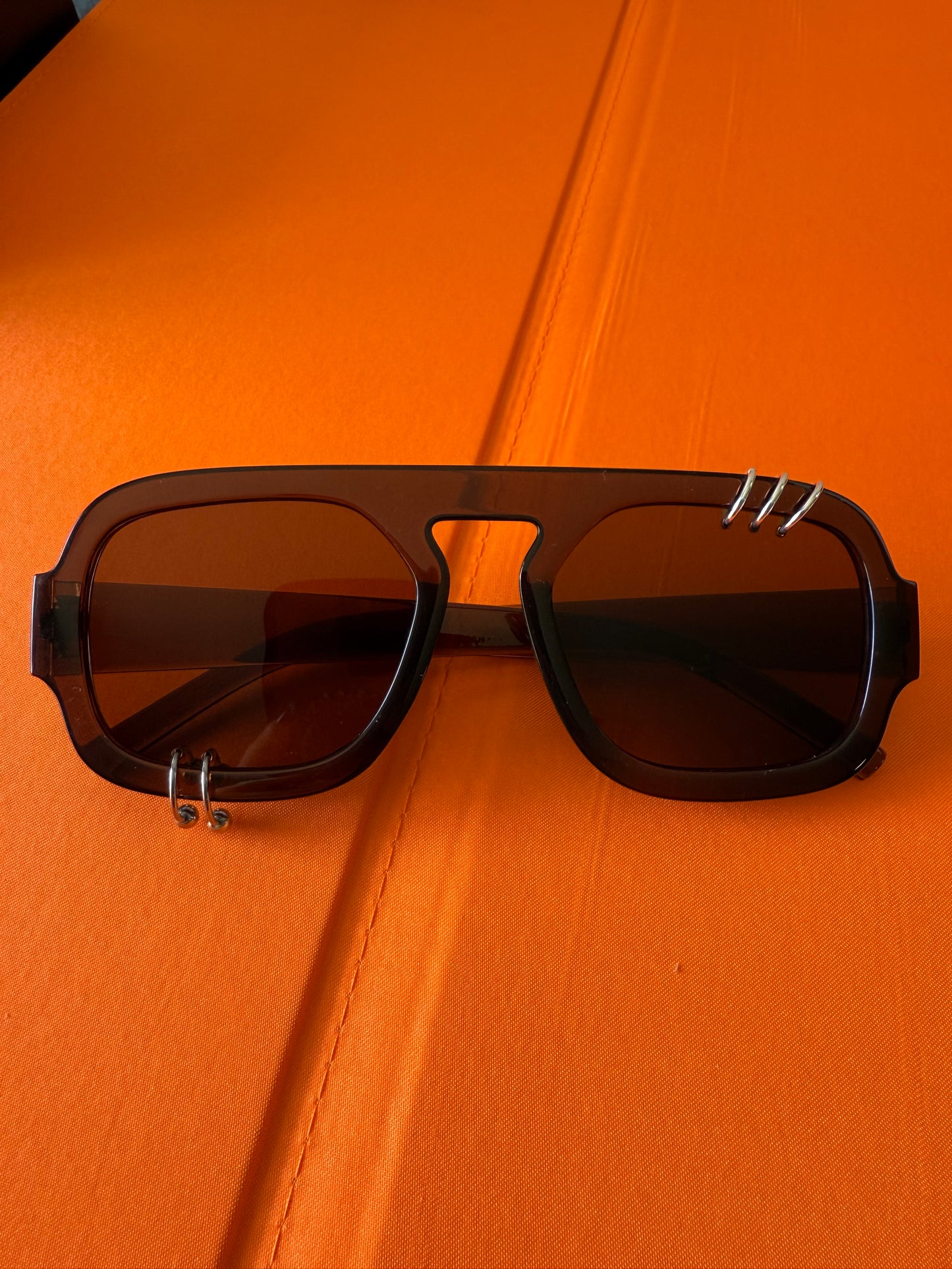 Brown on Brown w/ Silver *RESTOCK*