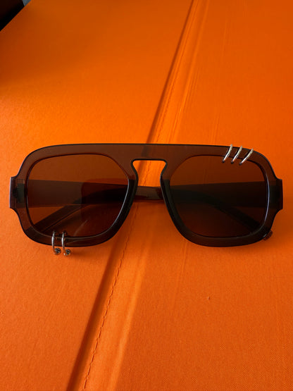 Brown on Brown w/ Silver *RESTOCK*