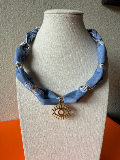 Periwinkle w/ Gold Ojo