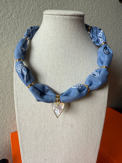 Periwinkle w/ Mother of Pearl Heart
