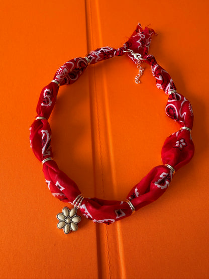 Red w/ Western Flower