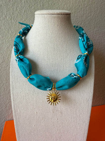 Turquoise w/ Gold Soleil