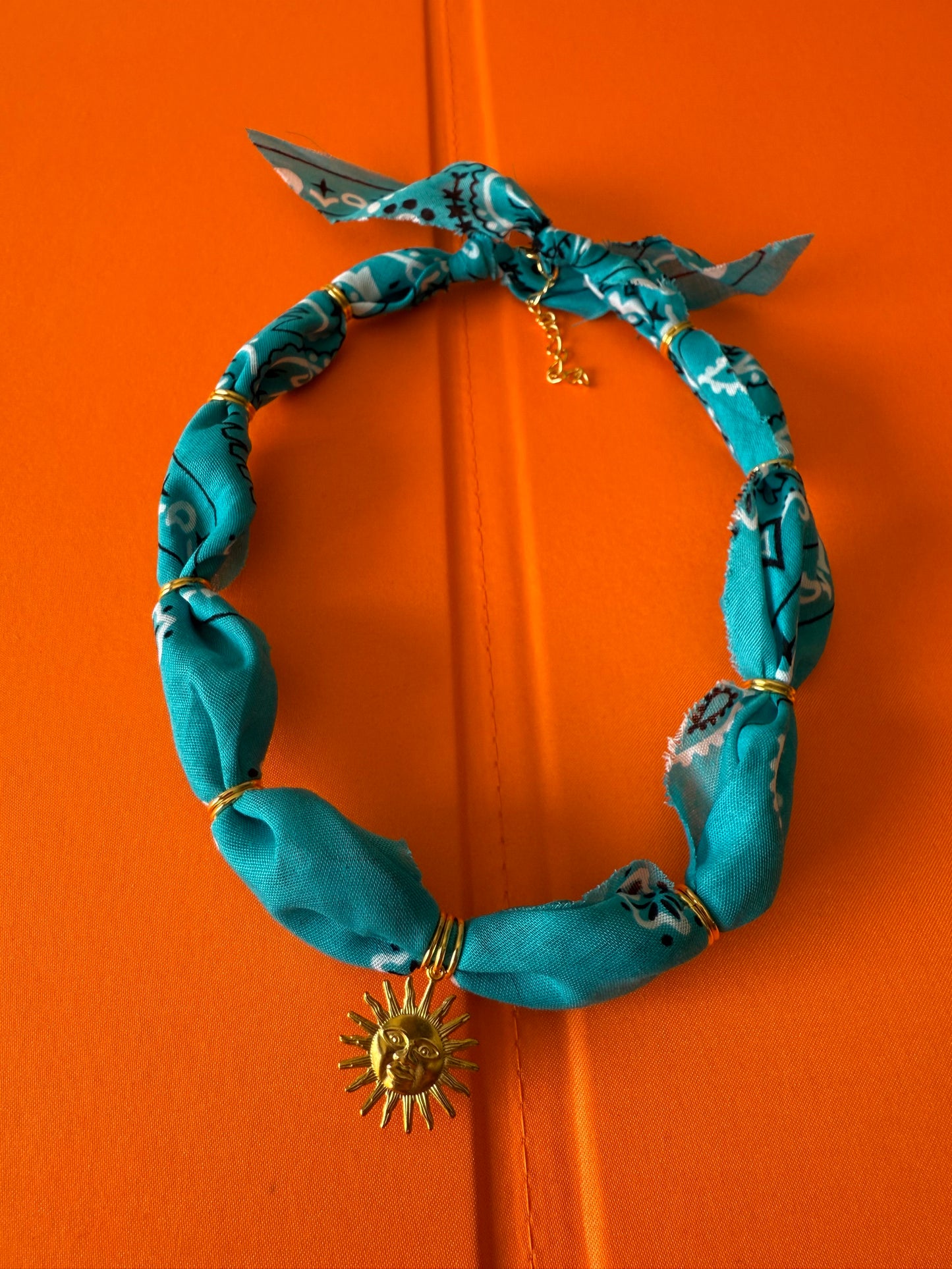 Turquoise w/ Gold Soleil