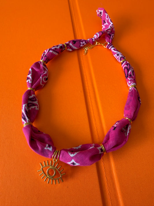 Pink w/ Gold Ojo