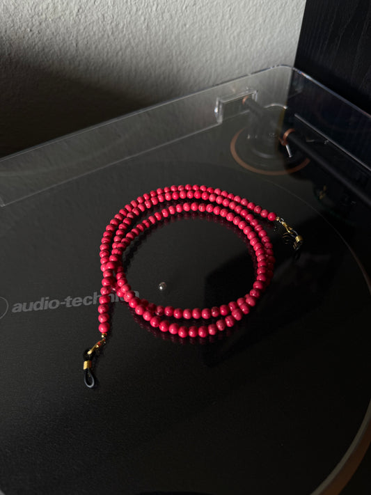 Raspberry Sunglasses Chain